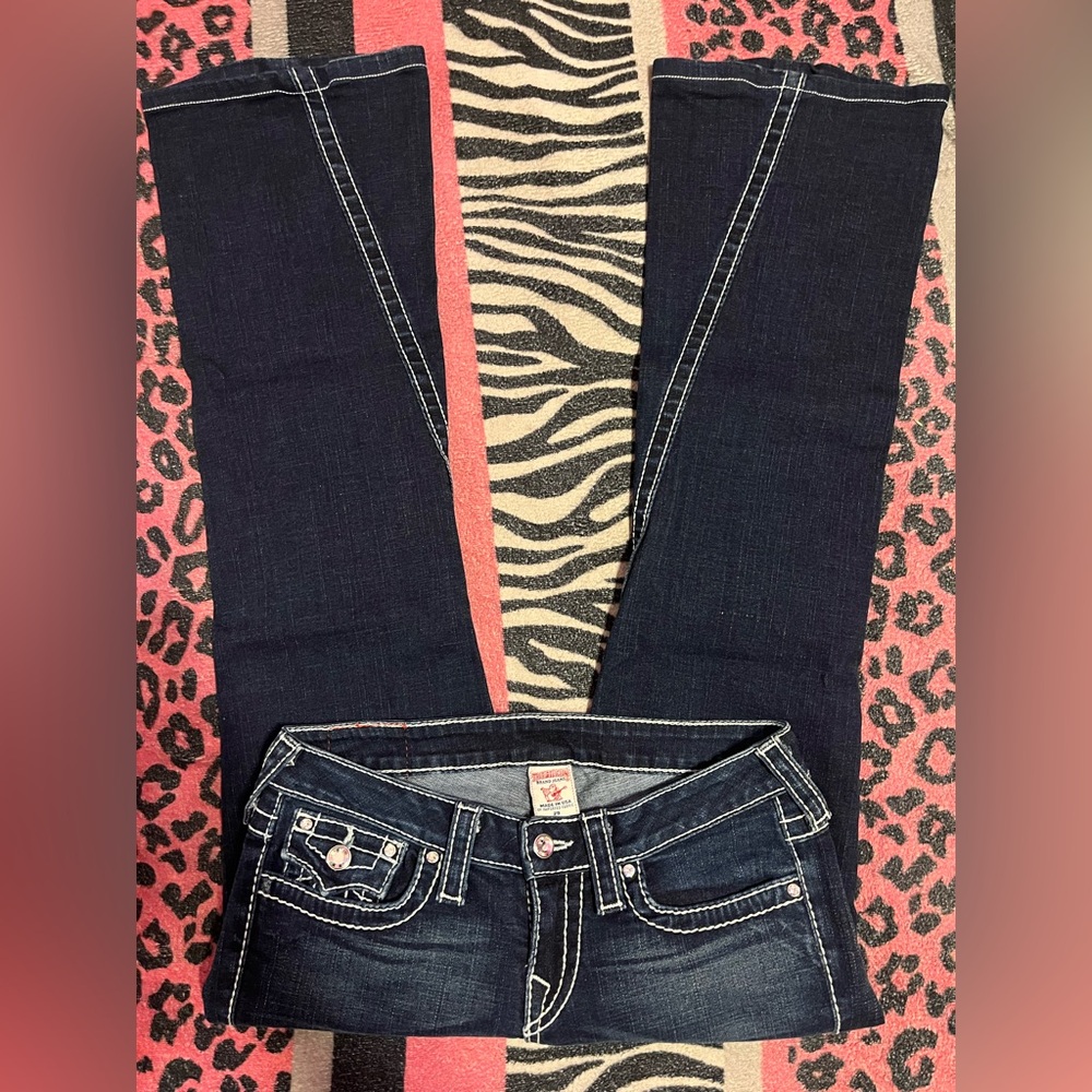 True Religion jeans low rise bootcut